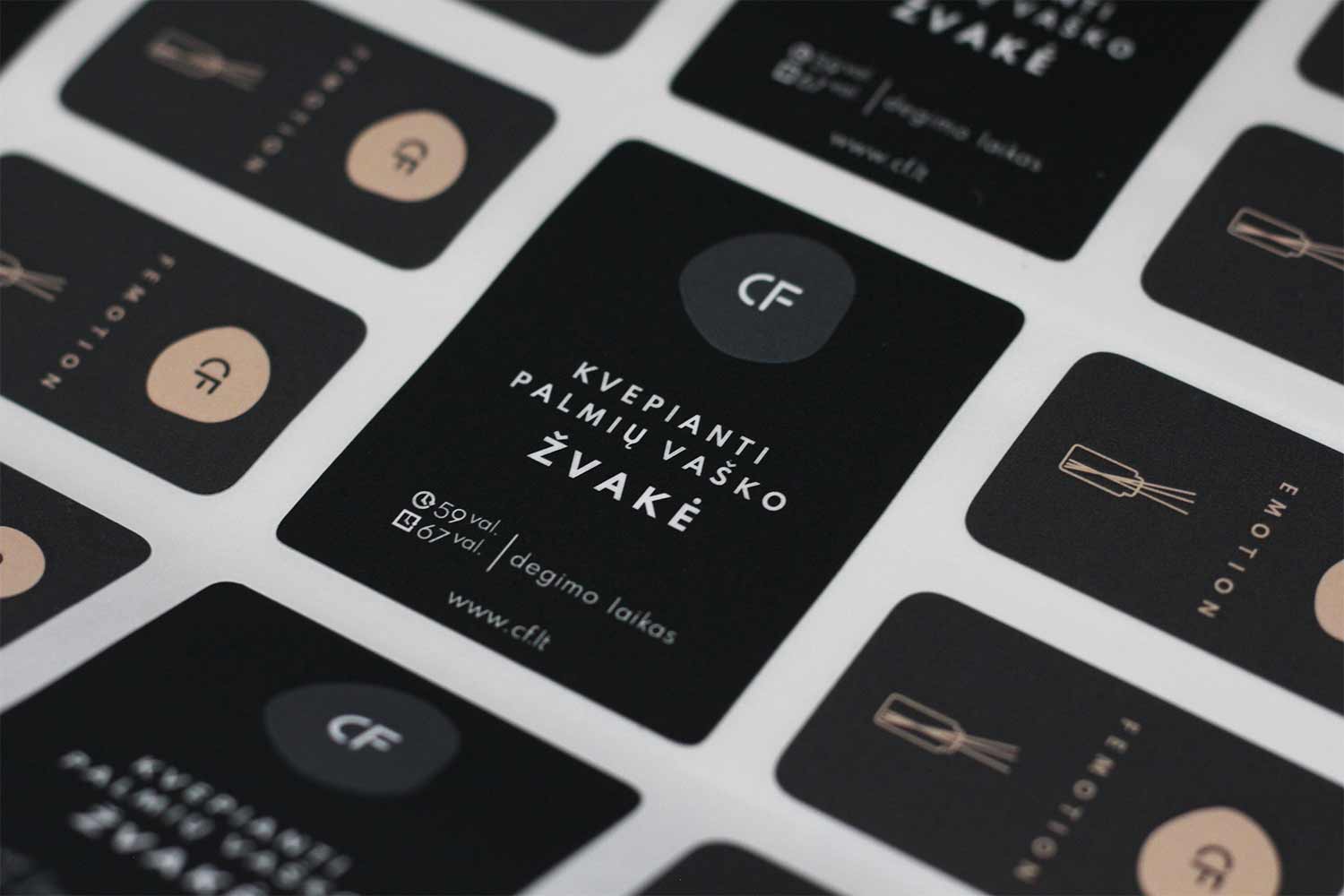 Lipnių etikečių gamyba